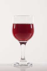 Glass of wine.