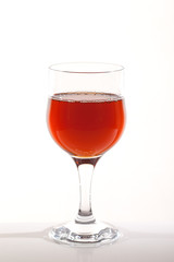 Glass of wine.