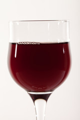 Glass of wine.