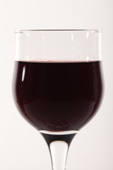 Glass of wine.