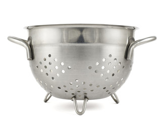 Steel strainer sieve metal bowl