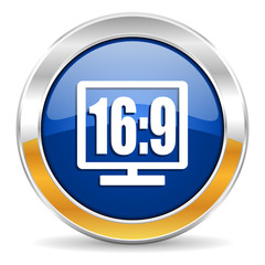 16 9 display icon