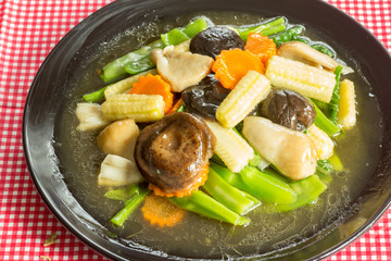 stir-fried mixed vegetables