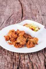 fried fish patty
