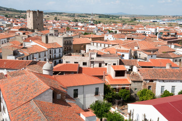 Town of Coria, Extremadura (Spain)