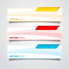 Banner on the product description with a space for text