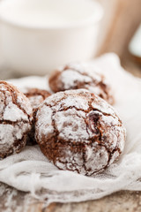 christmas chocolate cookies