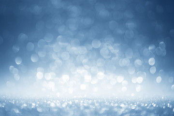 Glittering blue background