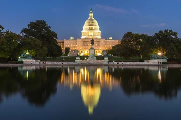 Foto op Plexiglas Amerikaanse plekken US Capital-gebouw, Washington DC, VS