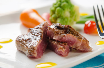 Steak mit Gemüse 2