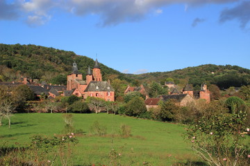 Fototapeta premium Collonges-la-Rouge. (Corrèze)