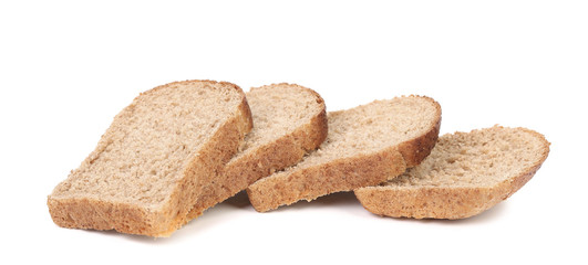 Slices of brown bread