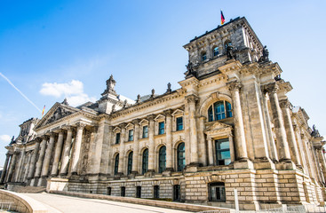 Fototapeta premium Bundestag in Berlin, Germany