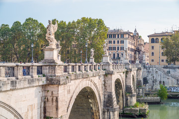 Roma, ponte S. Angelo, veduta