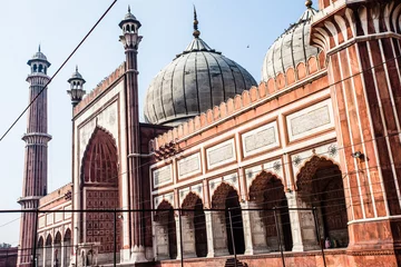 Foto op Plexiglas Jama Masjid Mosque, old Delhi, India. © Curioso.Photography
