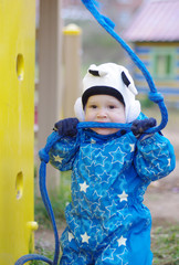 baby on playground