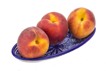 Bright ripe peaches
