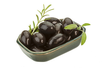 Black gigant olives