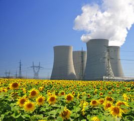 Nuclear power plant Temelin in Czech Republic