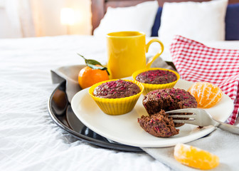 breakfast in bed