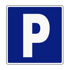 Autocar parking sign