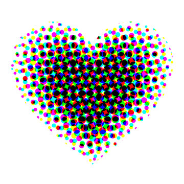 Heart Halftone