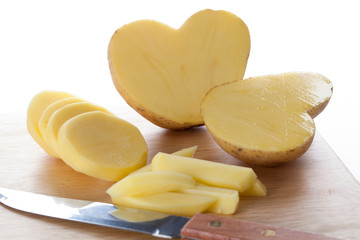 Potato heart