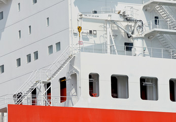 Naklejka premium cargo ship