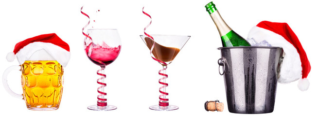 different images of alcohol