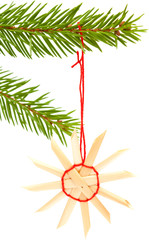 Fototapeta na wymiar traditional Christmas ornaments