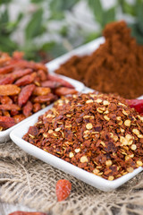 Kibbled Chilli Fruits