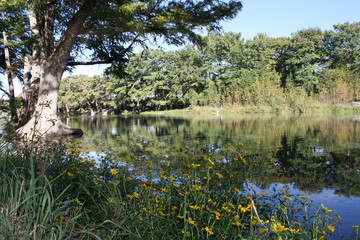 Basic Photo of the Frio River in Leakey Texas Uvalde County