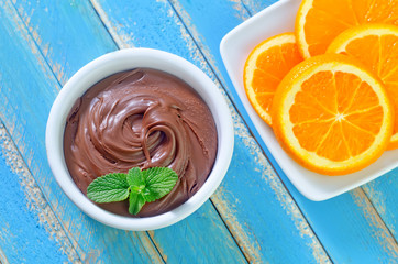 chocolate and oranges