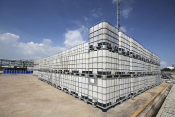 Fototapeta premium Plastic chemical tank