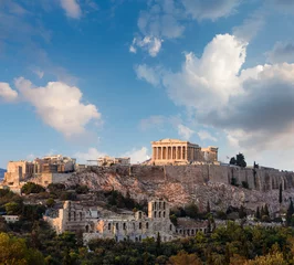 Fotobehang Parthenon, Atheense Akropolis, Athene, Griekenland © Lambros Kazan