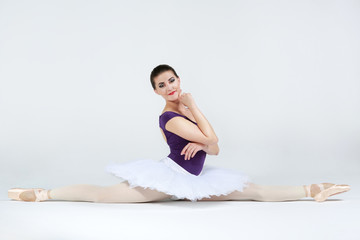 Beautiful young ballet dancer