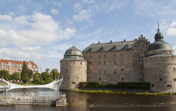 Medieval castle in Orebro, sweden