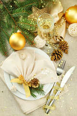 Beautiful Christmas setting, close up © Africa Studio