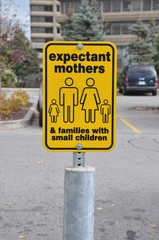 Parking for expectant mothers