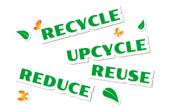 Environmental green stickers