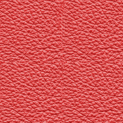red leather texture closeup.