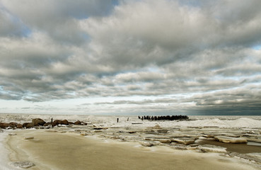 Fototapeta na wymiar Morze Bałtyckie.