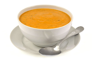 Bol de soupe de légumes