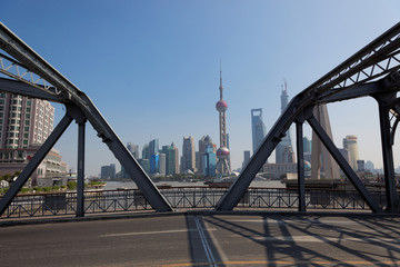 Garden Steel Bridge, Shanghai, China