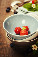 Strawberries in a Bowl