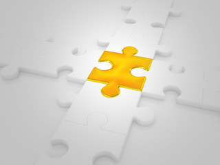 Obraz premium puzzle.