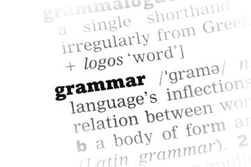 Grammar Dictionary Definition
