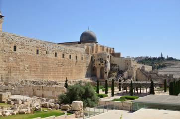 The dome of the Al Aqsa