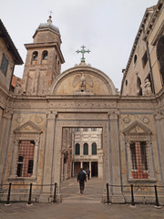 Fototapeta na wymiar Scuola Grande di San Giovanni Evangelista, Wenecja.
