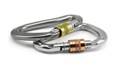 Two carabiners © stocksolutions